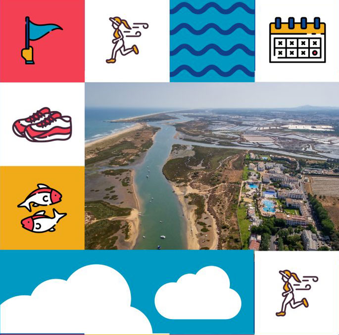 Paysage de la Ria Formosa